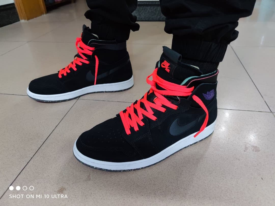 Jordan Air Jordan 1 zoom air cmft "court purple" - фото покупателя Вячеслав