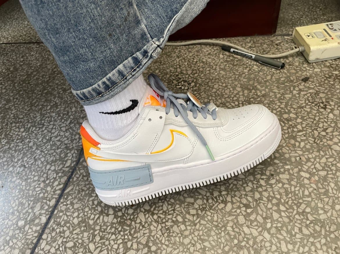 Nike Air Force 1 Shadow "Be Kind" - фото покупателя Галина