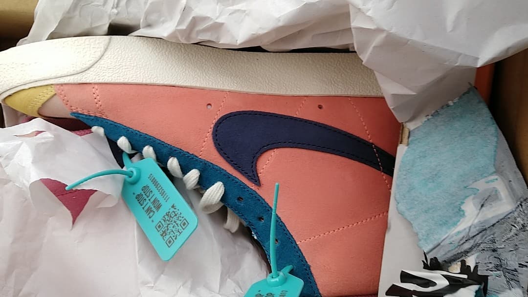Nike Blazer Mid '77 Desert Berry - фото покупателя Эдуард