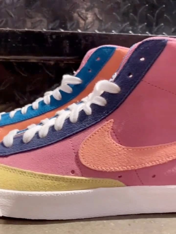 Nike Blazer Mid '77 Desert Berry - фото покупателя Владислав
