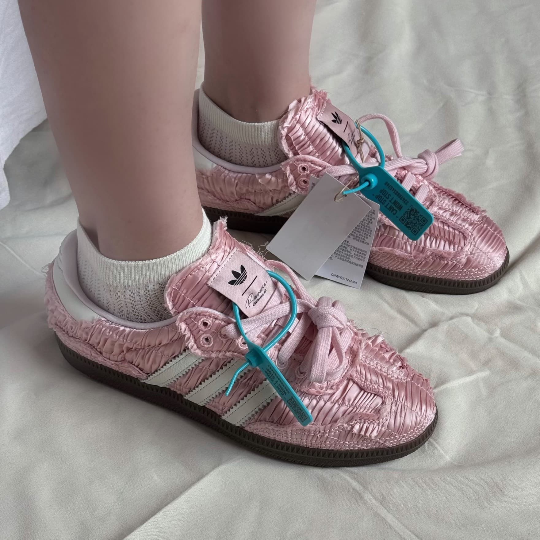 Caroline x adidas originals Samba OG OG CAROLINE - фото покупателя Маша