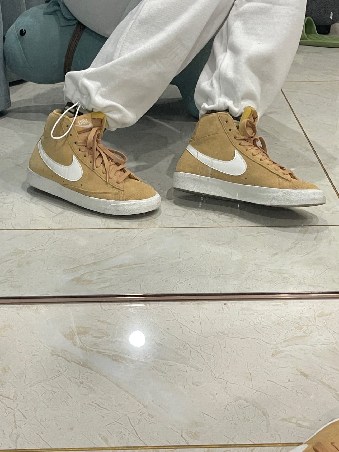 Nike Blazer 77 "Wheat Suede" - фото покупателя Света