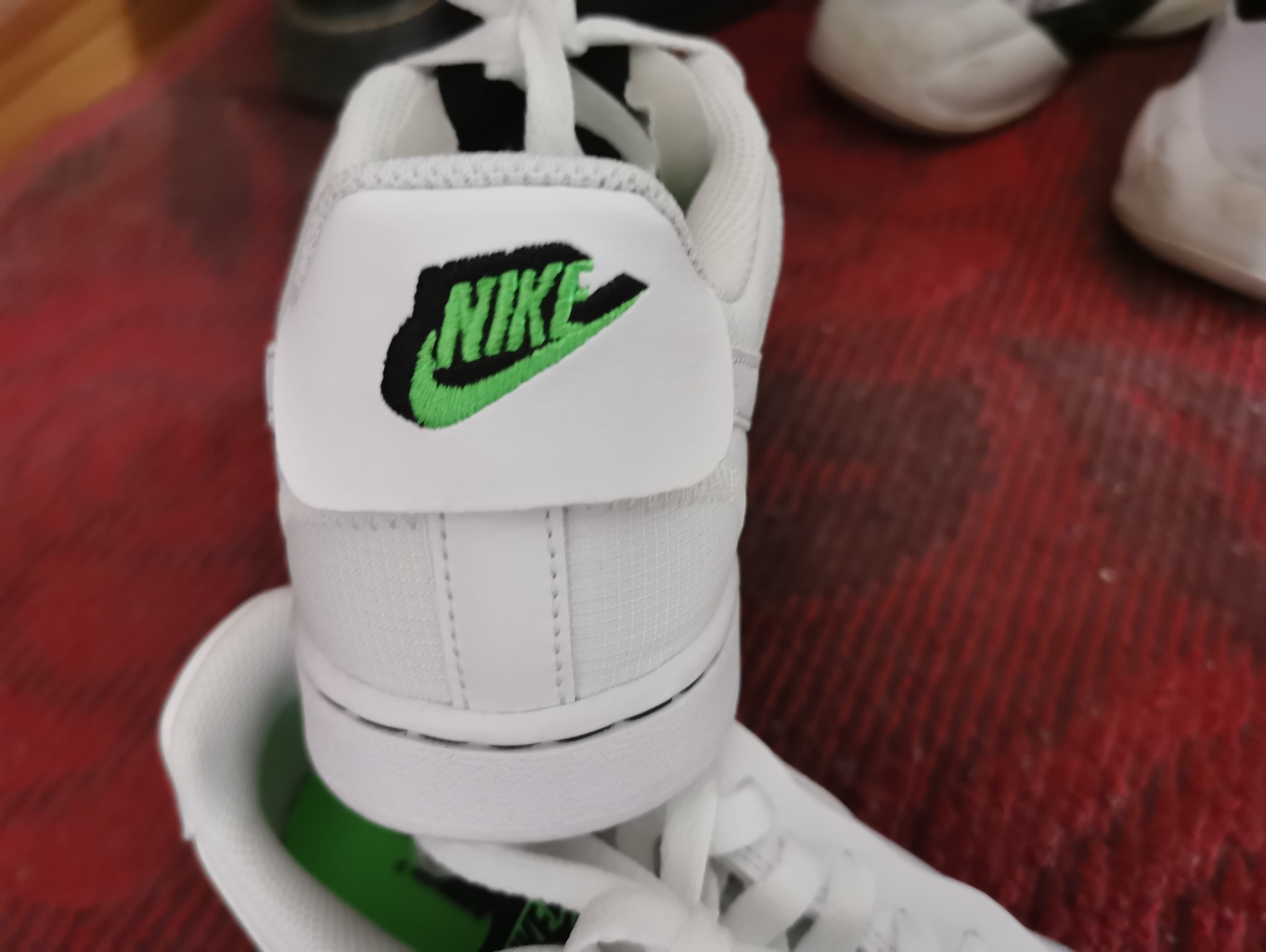 Nike Court Vision Low Premium 'White' - фото покупателя Рита