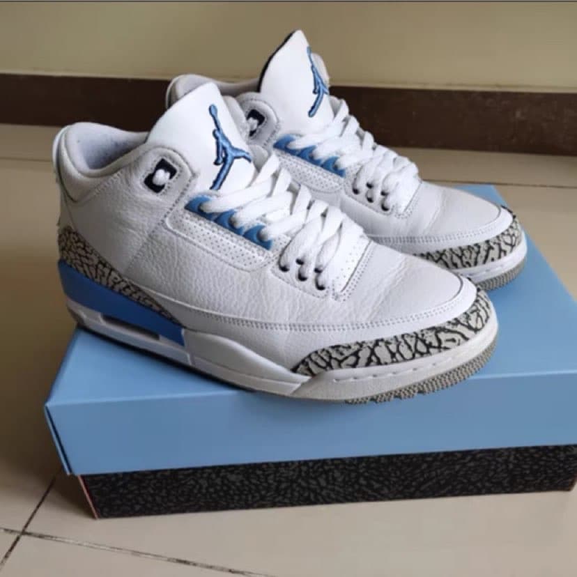 Jordan Air Jordan 3 retro "racer blue" - фото покупателя Петр