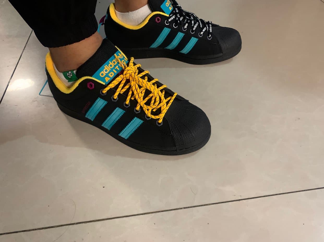 adidas originals Superstar Popped Color Black Core - фото покупателя Анна