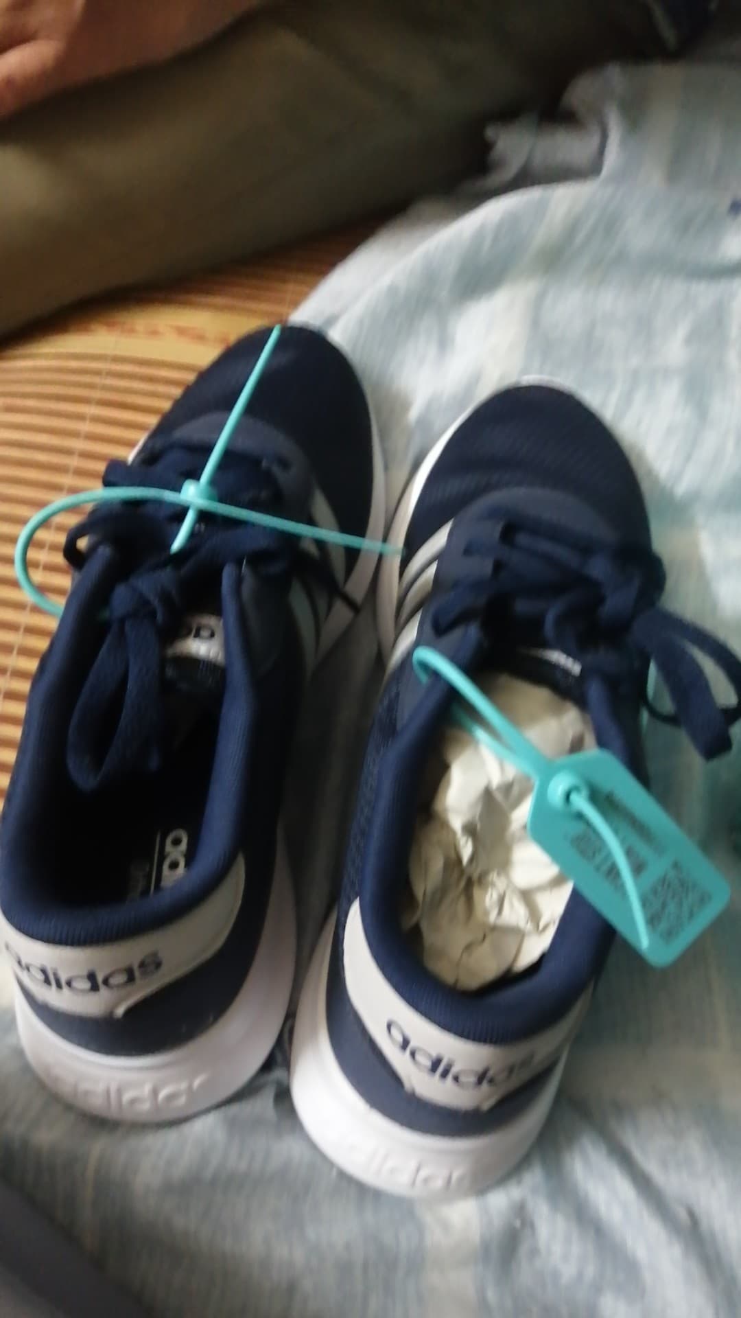 adidas neo Lite Racer Conavy/Gretwo/Ftwwht - photo of buyer Анастасия