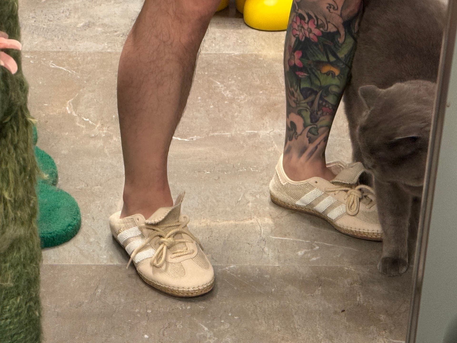 CLOT x adidas originals Gazelle HALO IVORY - photo of buyer Георгий