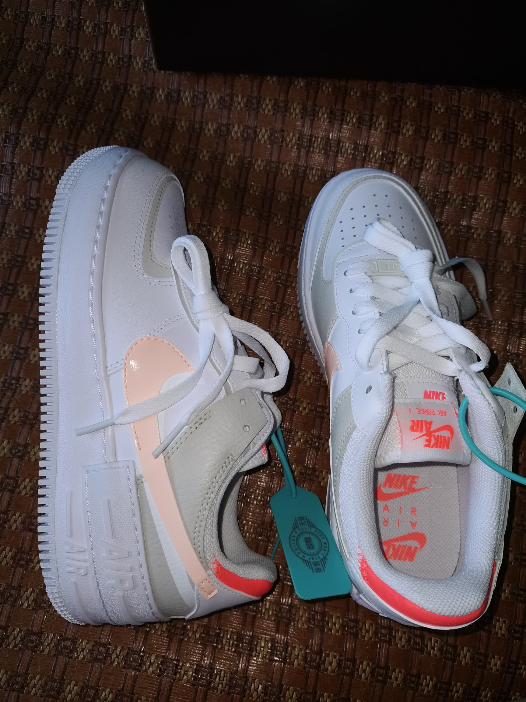 Nike Air Force 1 Shadow "Crimson Tint" - фото покупателя Артем