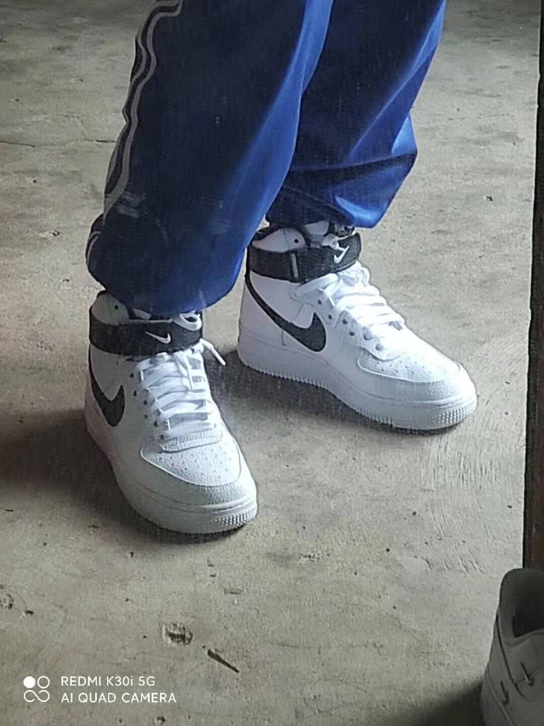 Nike Air Force 1 '07 High White Black - фото покупателя Иван