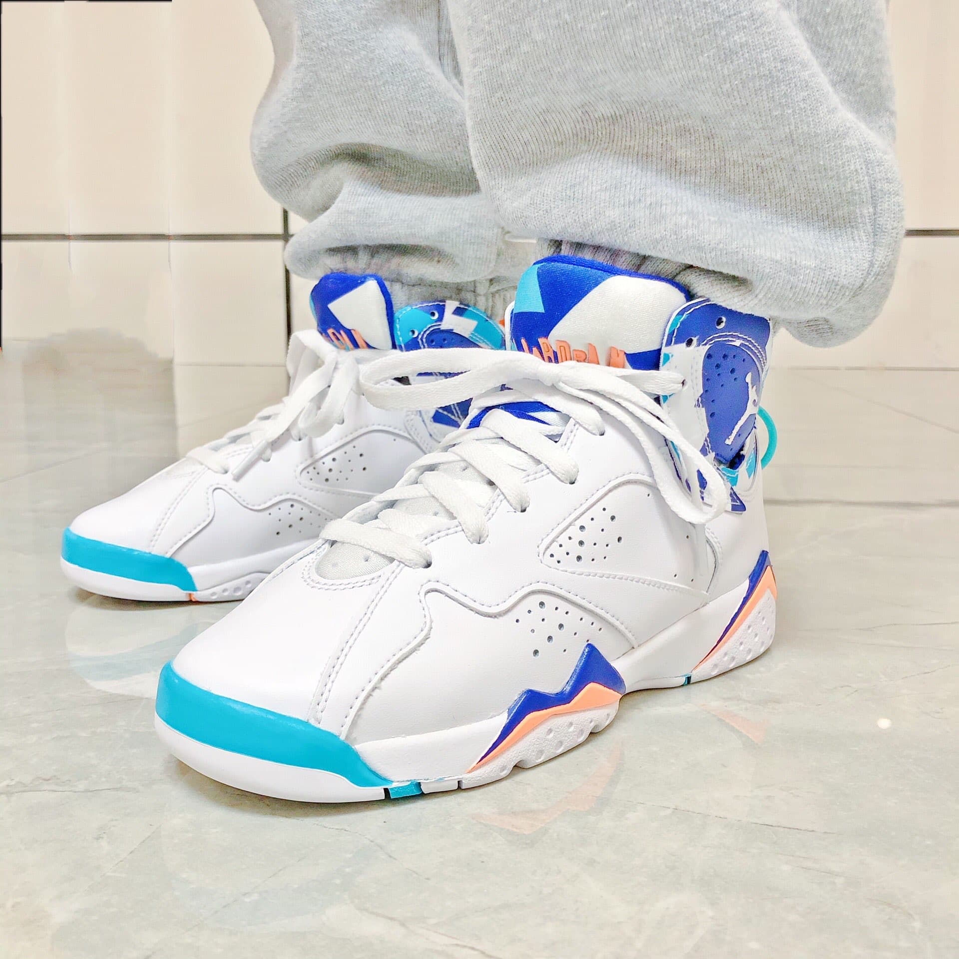 Jordan Air Jordan 7 Chlorine Blue - фото покупателя Вадим
