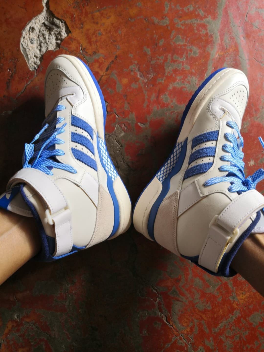 adidas originals FORUM 84 White Blue - photo of buyer Алена