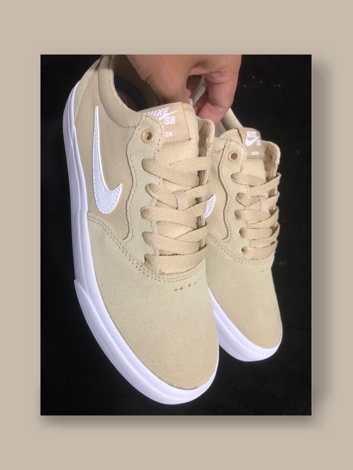 Nike SB Chron SLR "Grain White" - фото покупателя Леонид