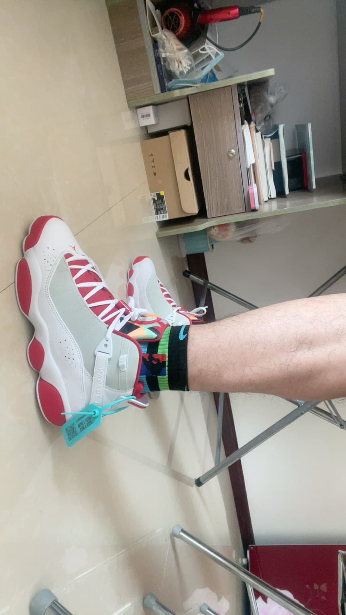 Jordan Air Jordan 6 Rings "Hare" - фото покупателя Саша