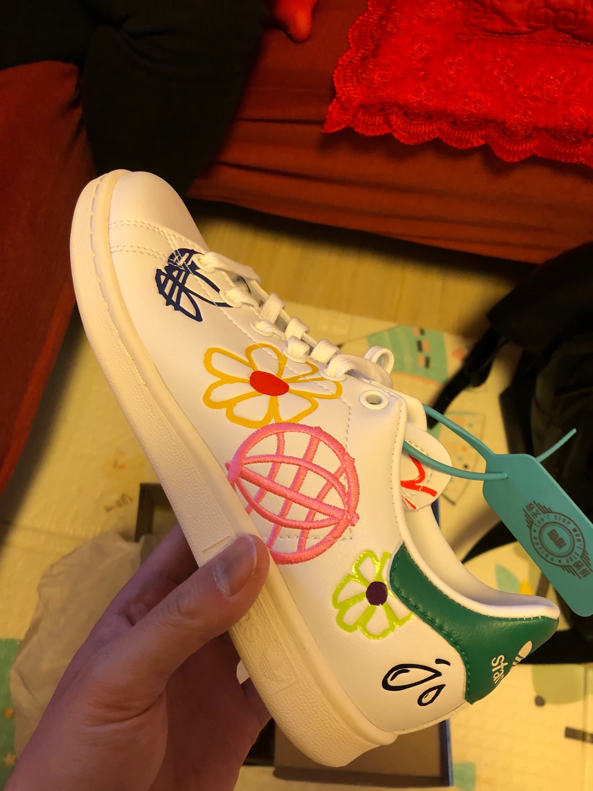 adidas originals Stan Smith Large Doodles - photo of buyer Света