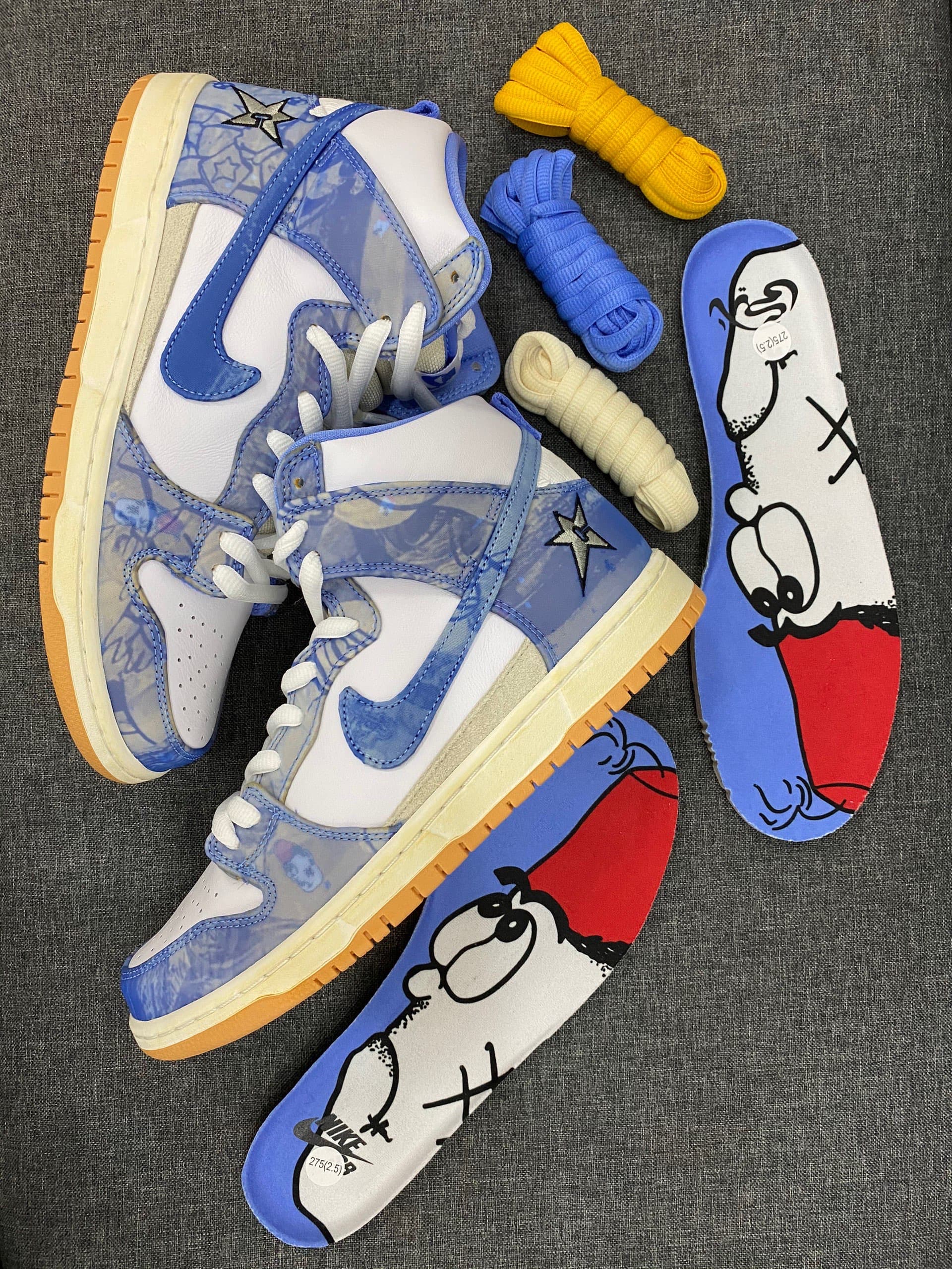 Carpet Company x Nike Dunk SB prm qs "royal pulse - фото покупателя Лиза