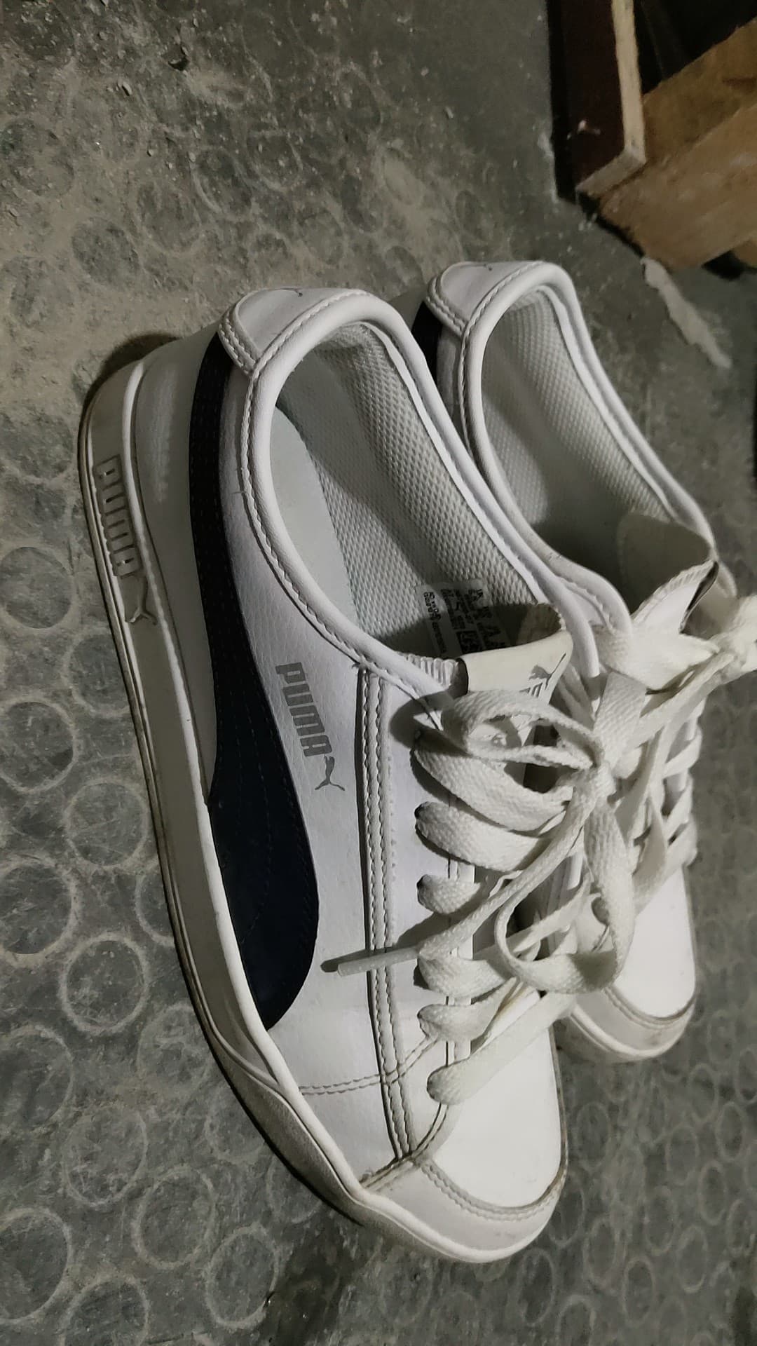 Puma Smash v2 Vulc SL White Peacoat - фото покупателя Таня