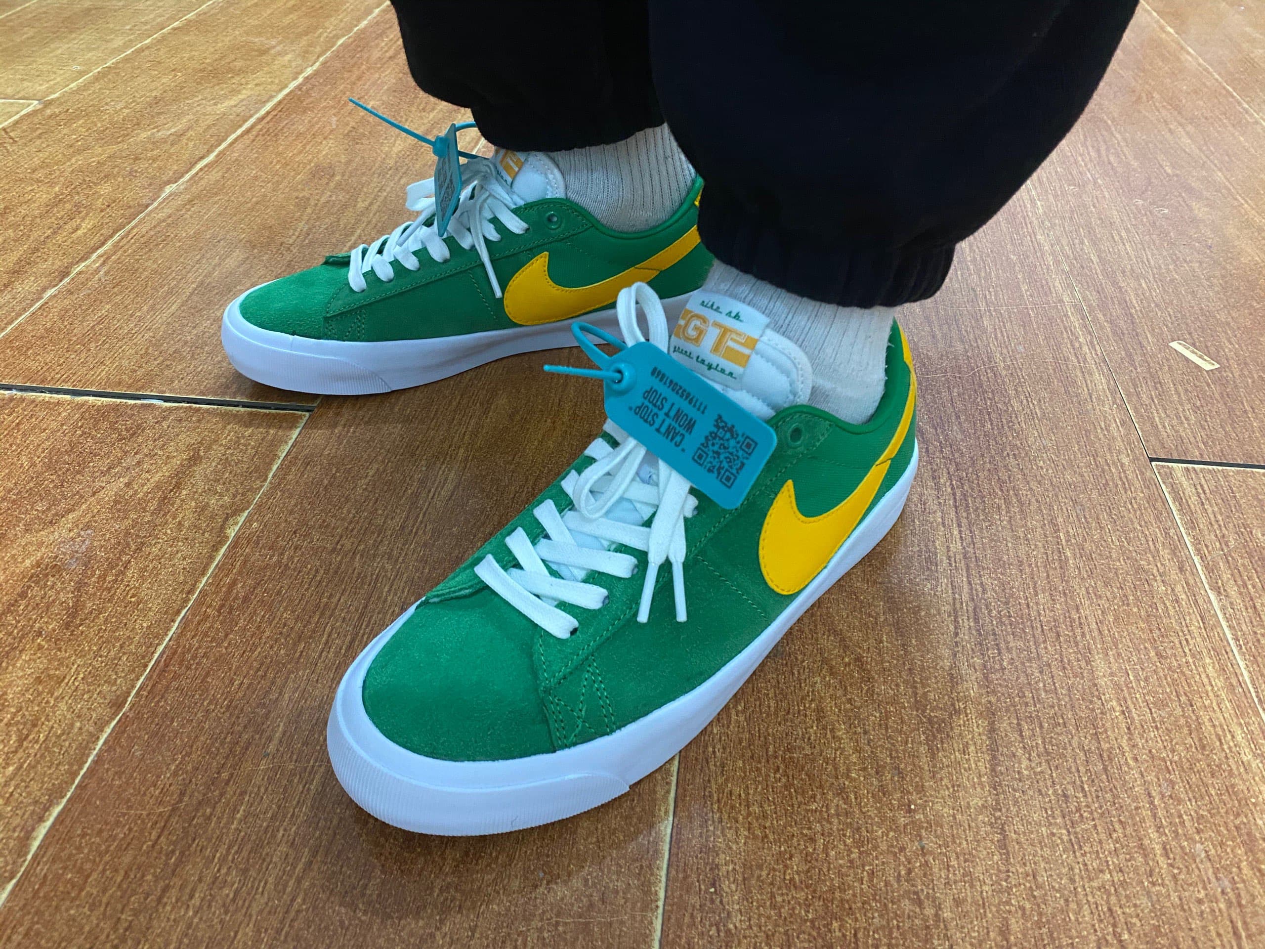 Nike Blazer SB Zoom Pro GT "Lucky Green" - фото покупателя Ирина