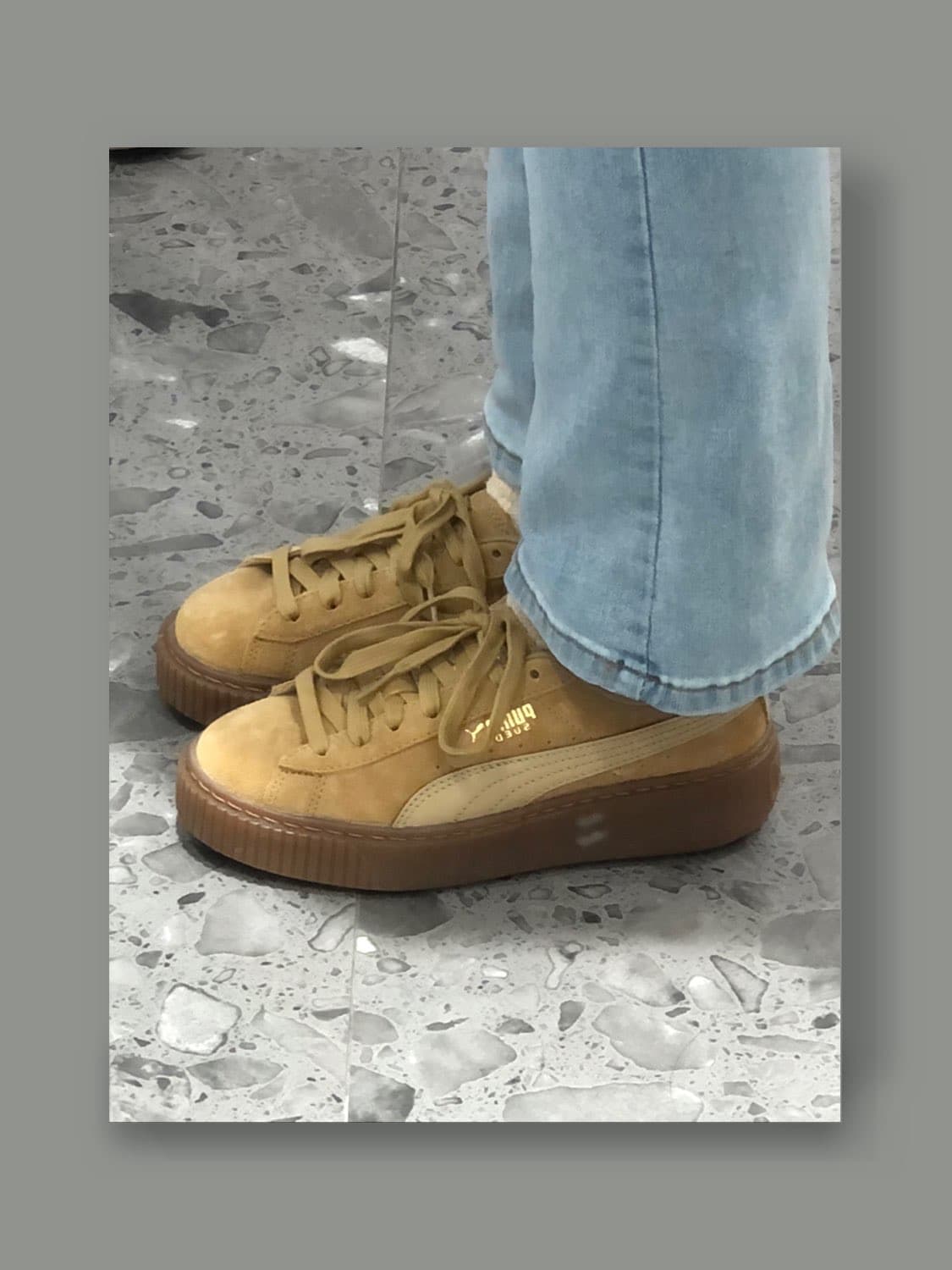 PUMA Suede Platform Platform - фото покупателя Ирина