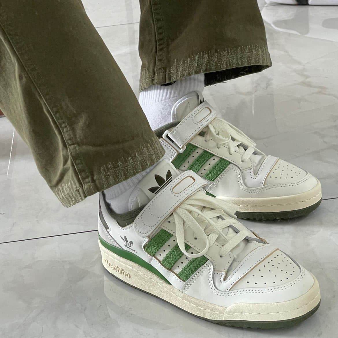 adidas originals FORUM 84 84 Low OG "Crew Green" - фото покупателя Андрей
