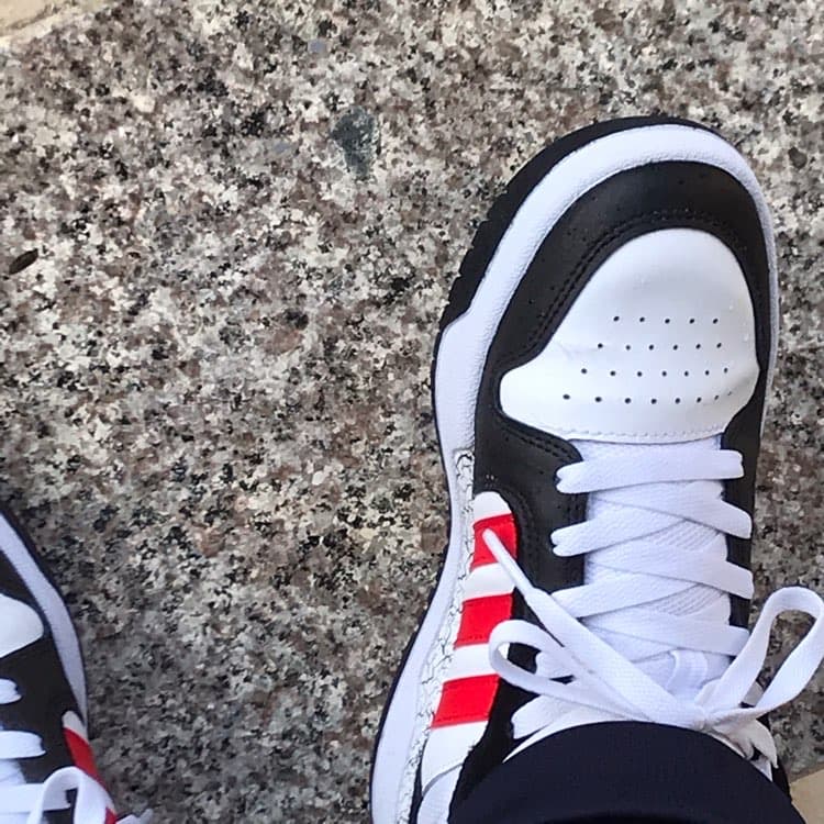 adidas neo Entrap White Vivid Red Cloud-White Solar-Red - фото покупателя Людмила