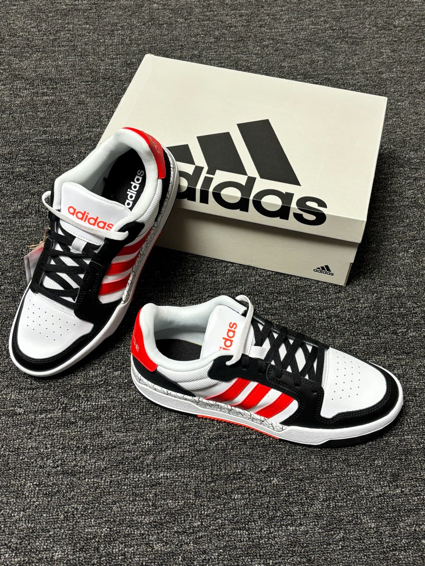 adidas neo Entrap White Vivid Red Cloud-White Solar-Red - фото покупателя Люда