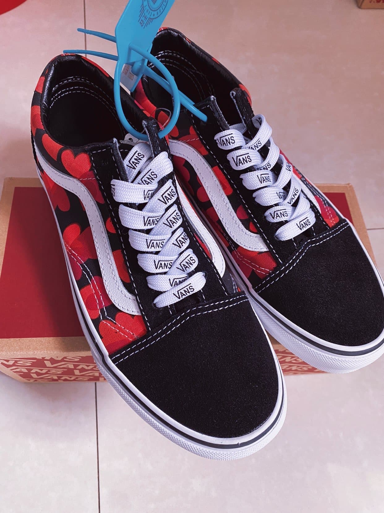 Vans Old Skool Valentines Hearts - фото покупателя Эдуард