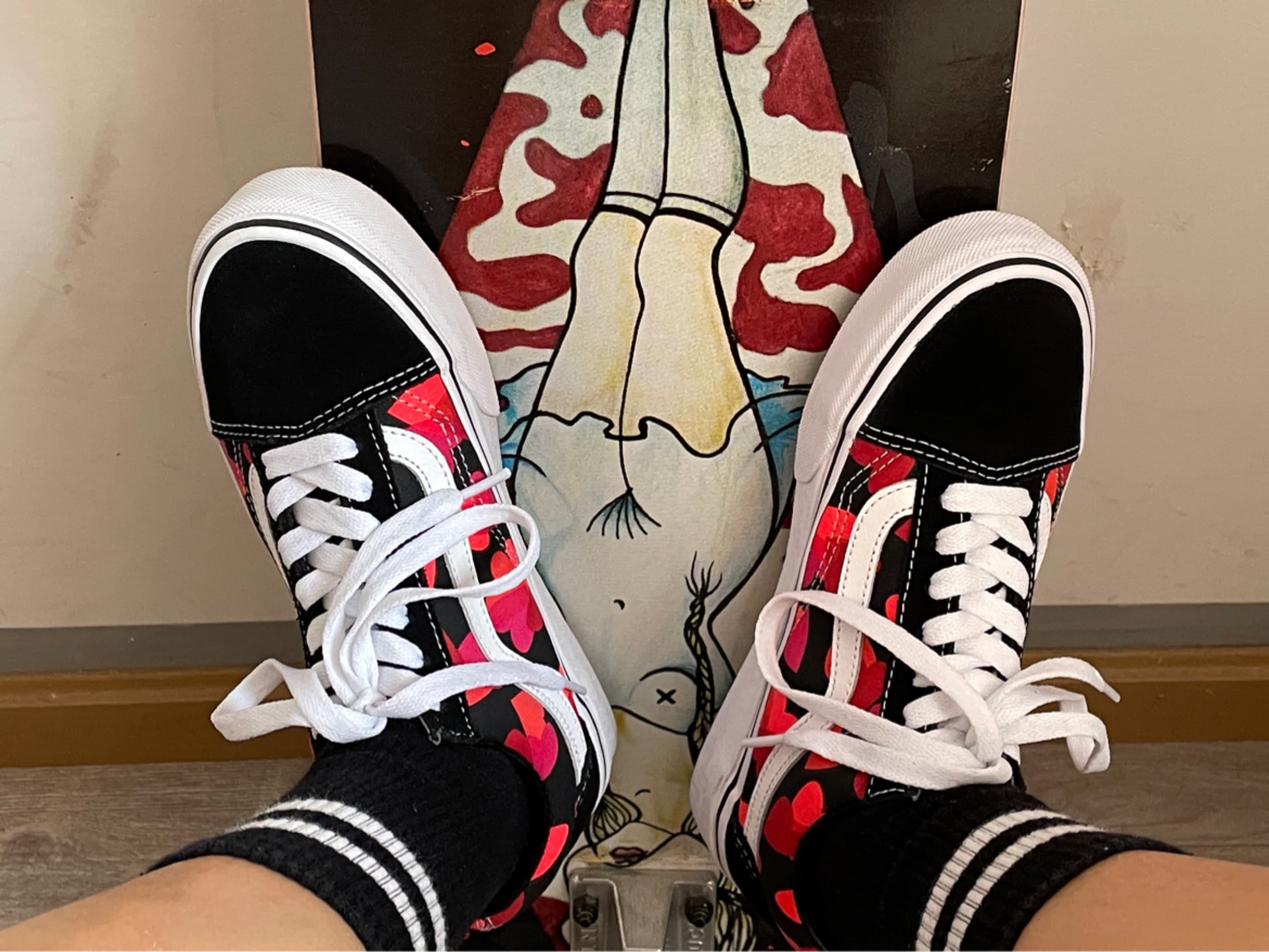 Vans Old Skool Valentines Hearts - фото покупателя Наталья