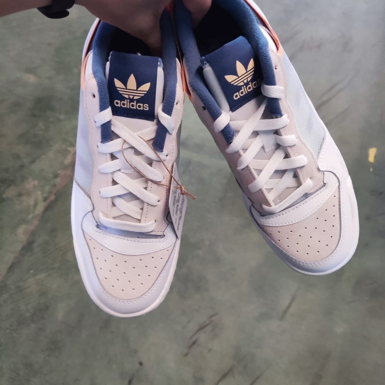 adidas originals FORUM Low TT White Crew Blue - фото покупателя Ксения