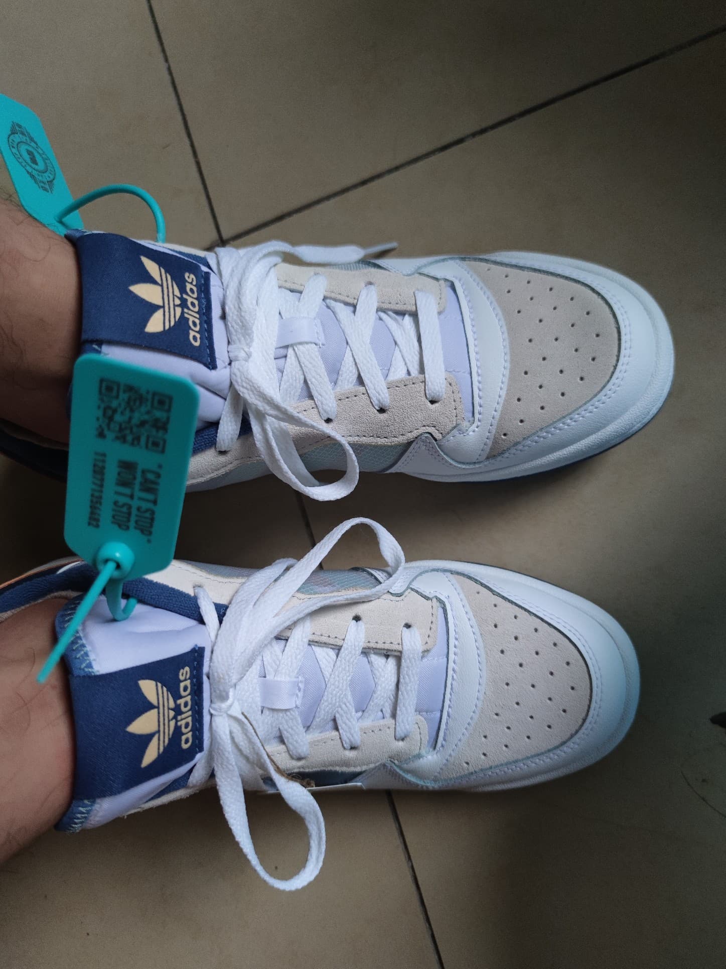 adidas originals FORUM Low TT White Crew Blue - фото покупателя Олег