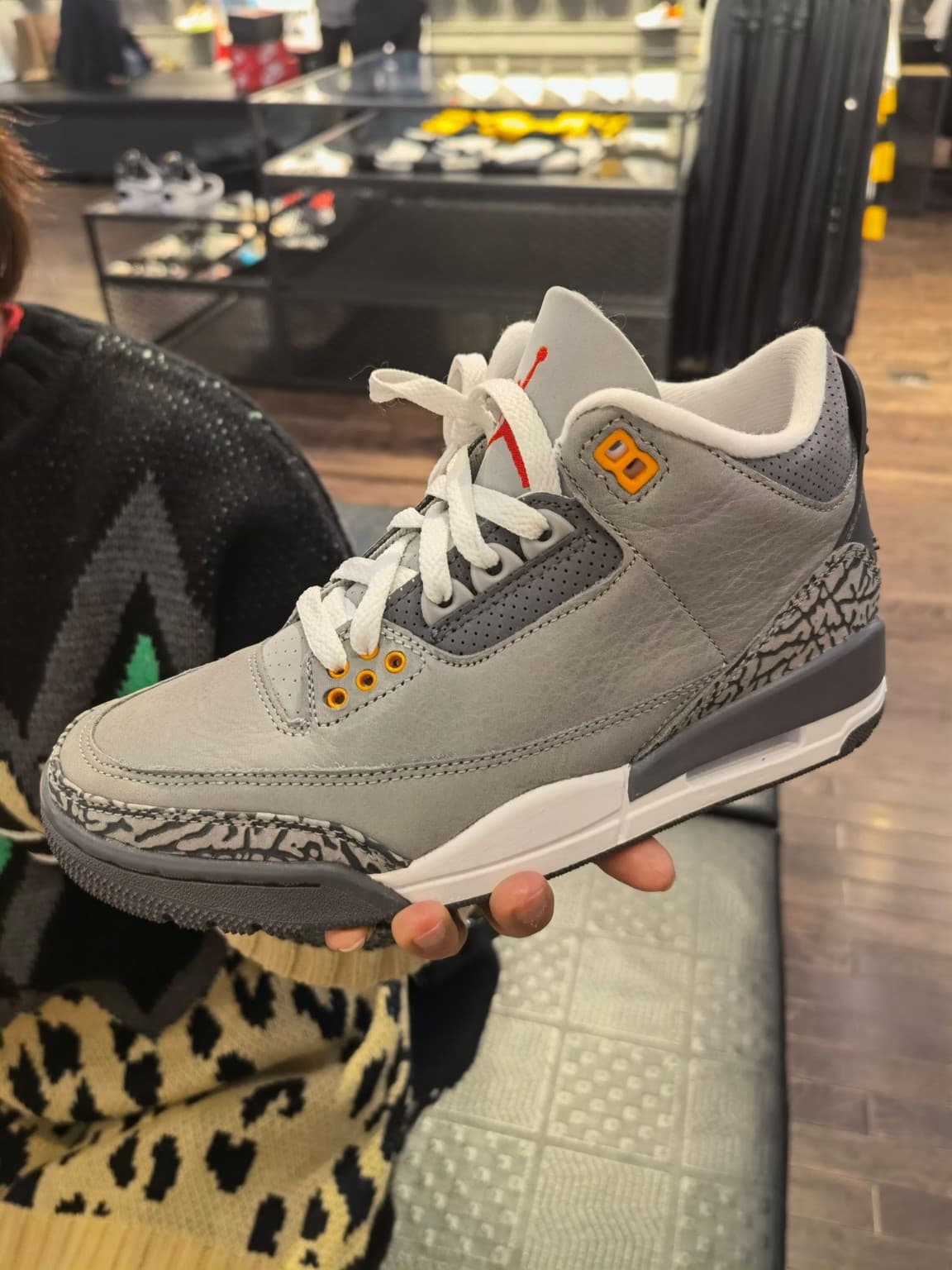 Jordan Air Jordan 3 Retro "Cool Grey" - фото покупателя Юрий