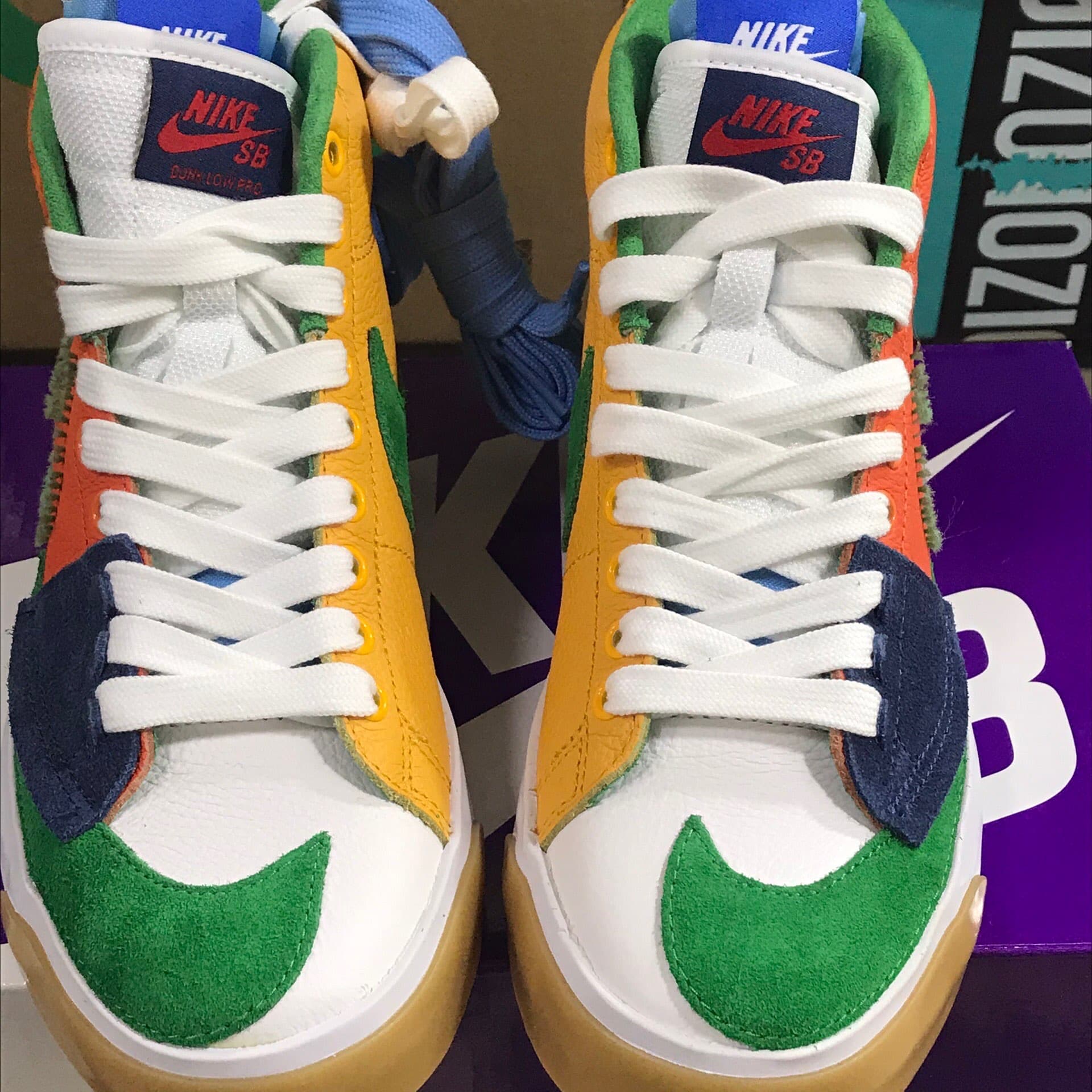 Nike Blazer mid edge l "safety orange" - фото покупателя Женя