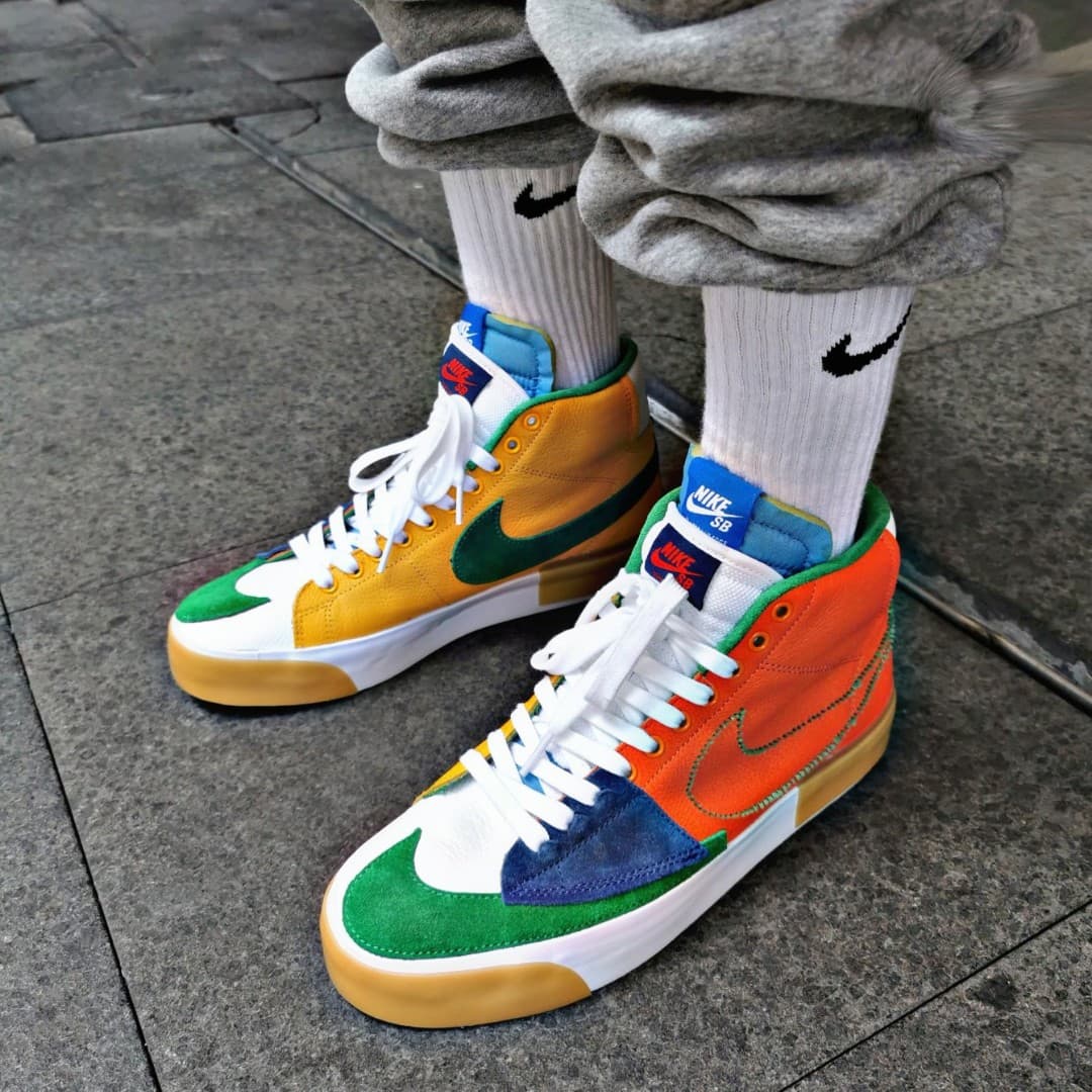Nike Blazer mid edge l "safety orange" - фото покупателя Анатолий