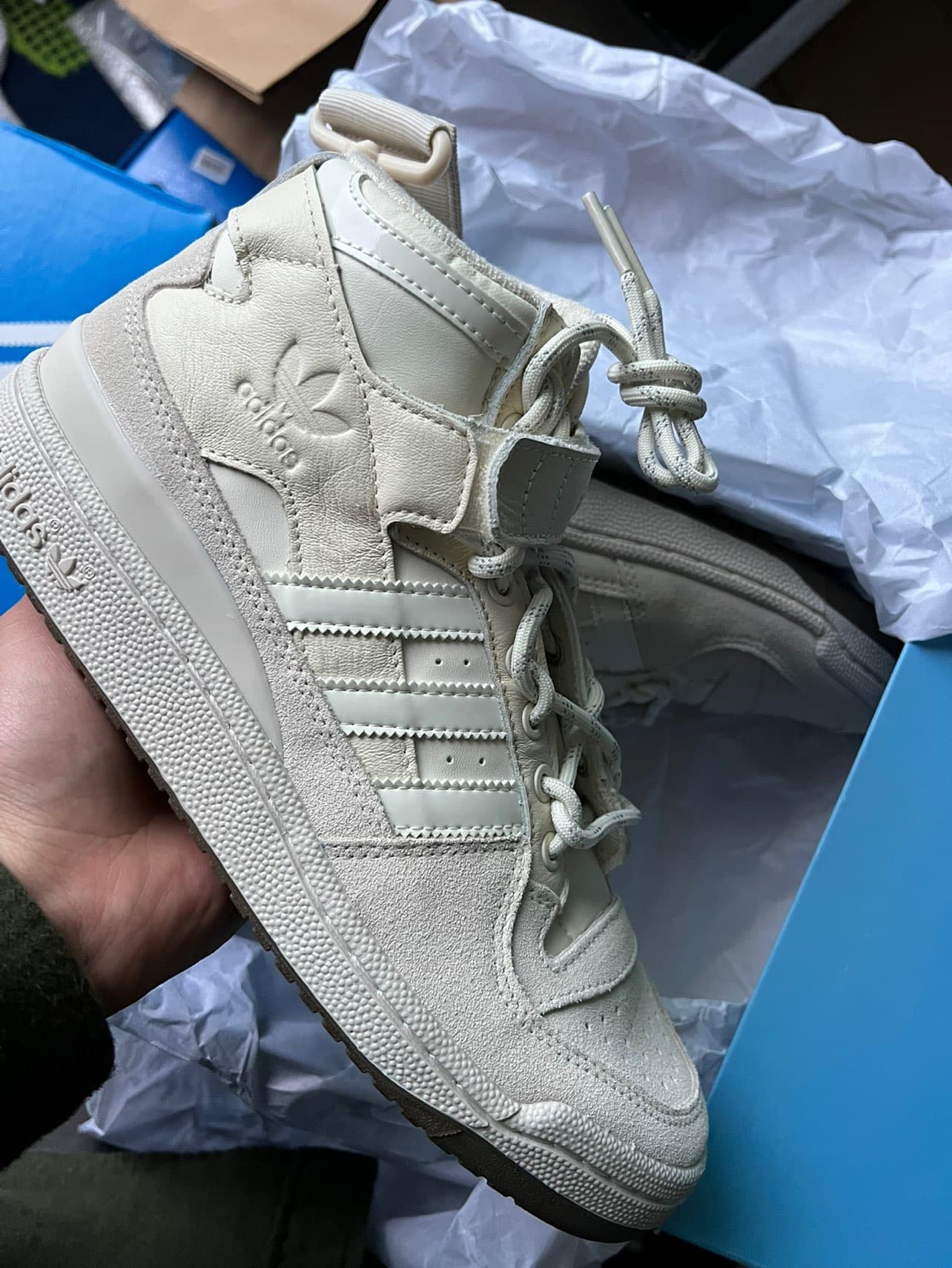 Ivy Park x adidas originals FORUM Mid "Icy Park" - фото покупателя Павел