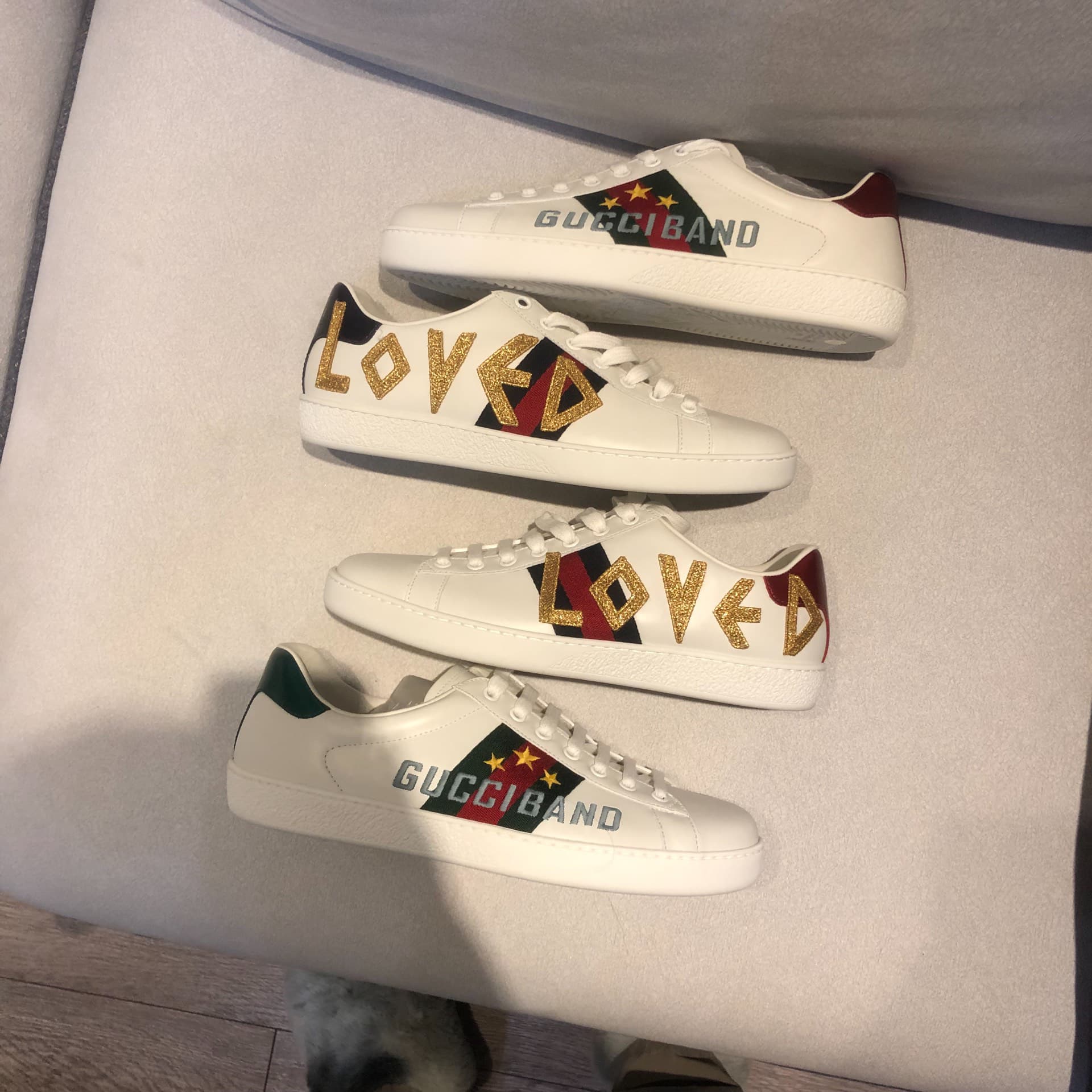 GUCCI ACE "LOVED" - фото покупателя Юлия