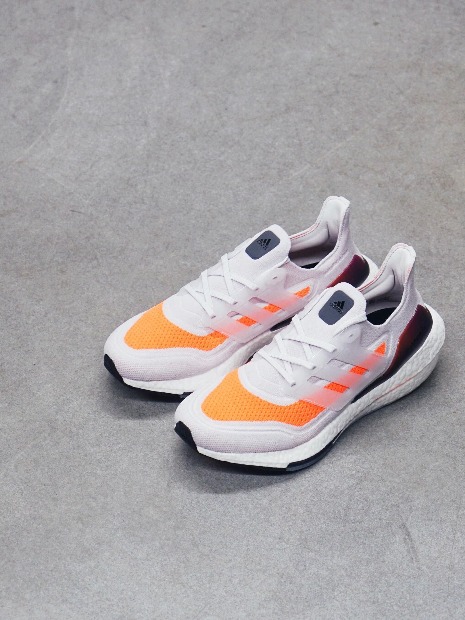 adidas UltraBoost 21 Grey Screaming Orange - фото покупателя Вадим
