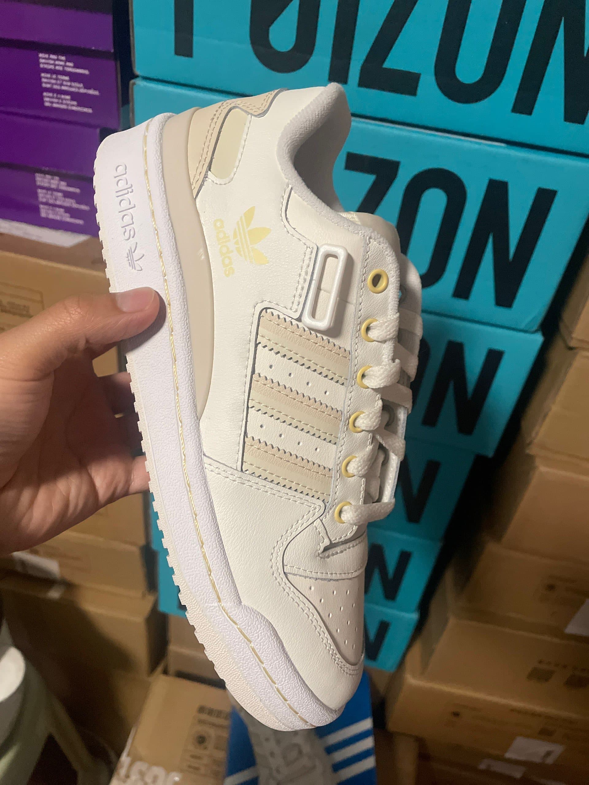 adidas originals FORUM Low Premium White Halo Ivory - фото покупателя Оля