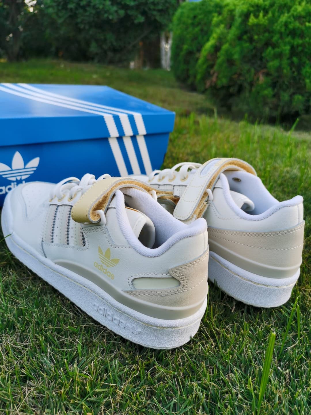 adidas originals FORUM Low Premium White Halo Ivory - фото покупателя Люда