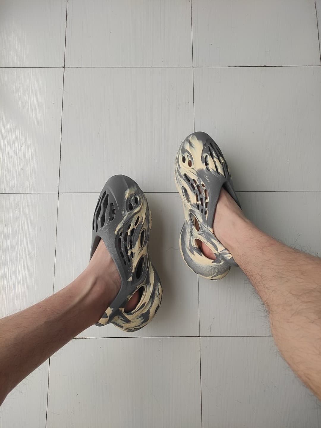 adidas originals Yeezy Foam Runner "MXT Moon Grey" - фото покупателя Максим