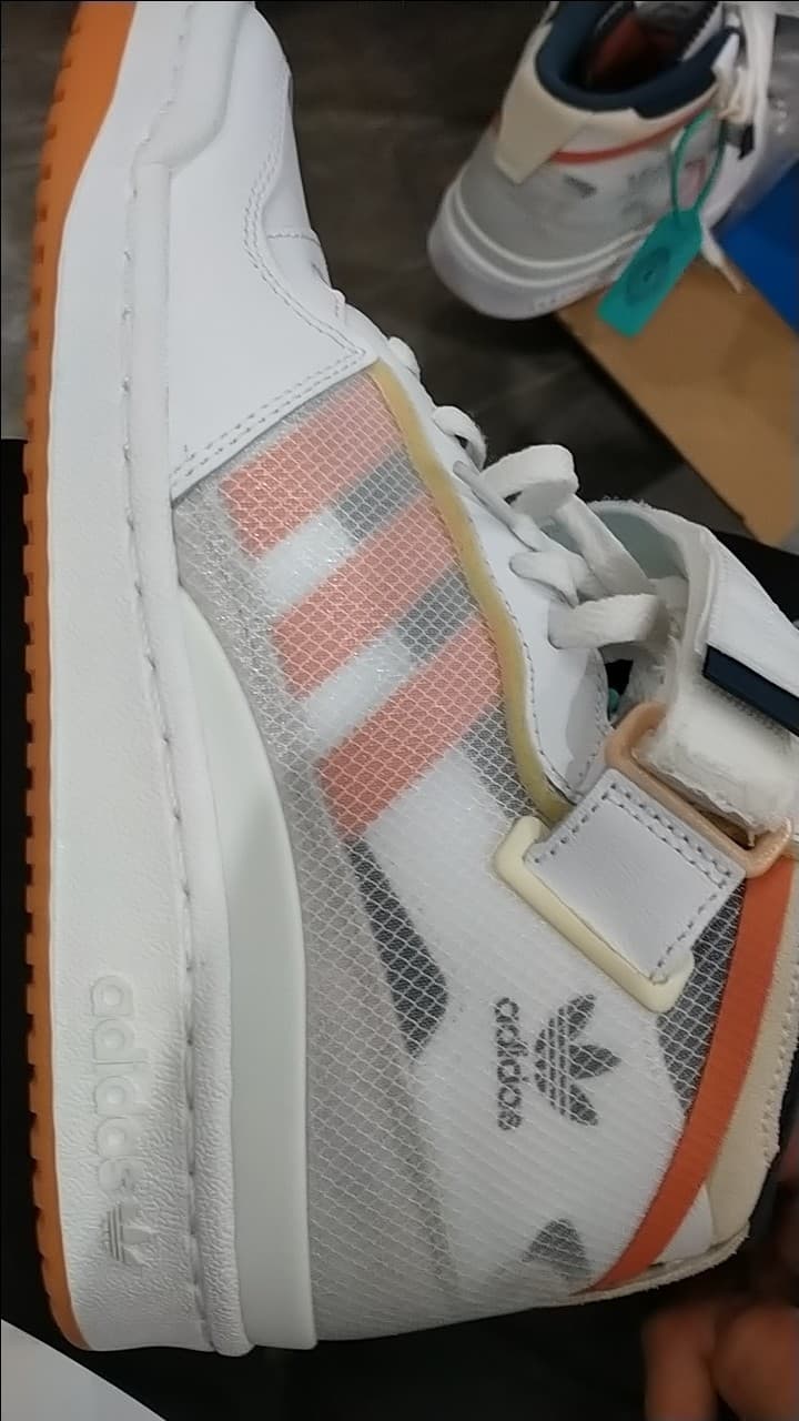 adidas originals Forum Mid TT White Acid Orange - фото покупателя Никита