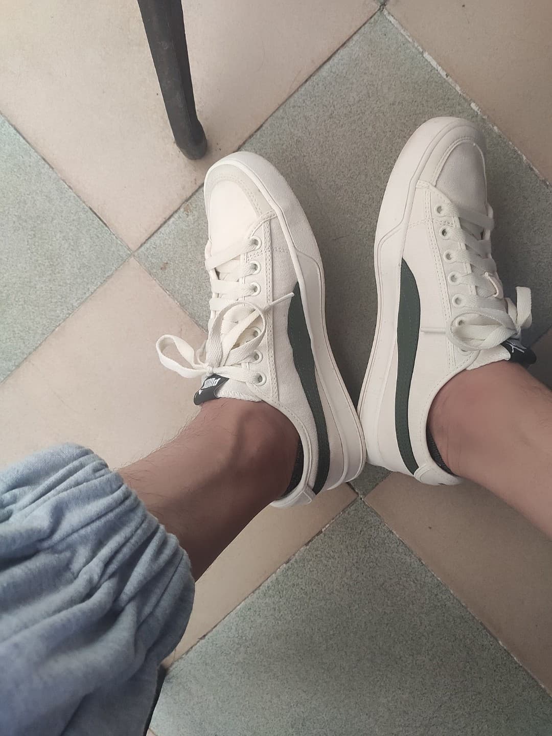 Puma Smash v2 Vulc CV Whisper White Thyme - фото покупателя Владислав