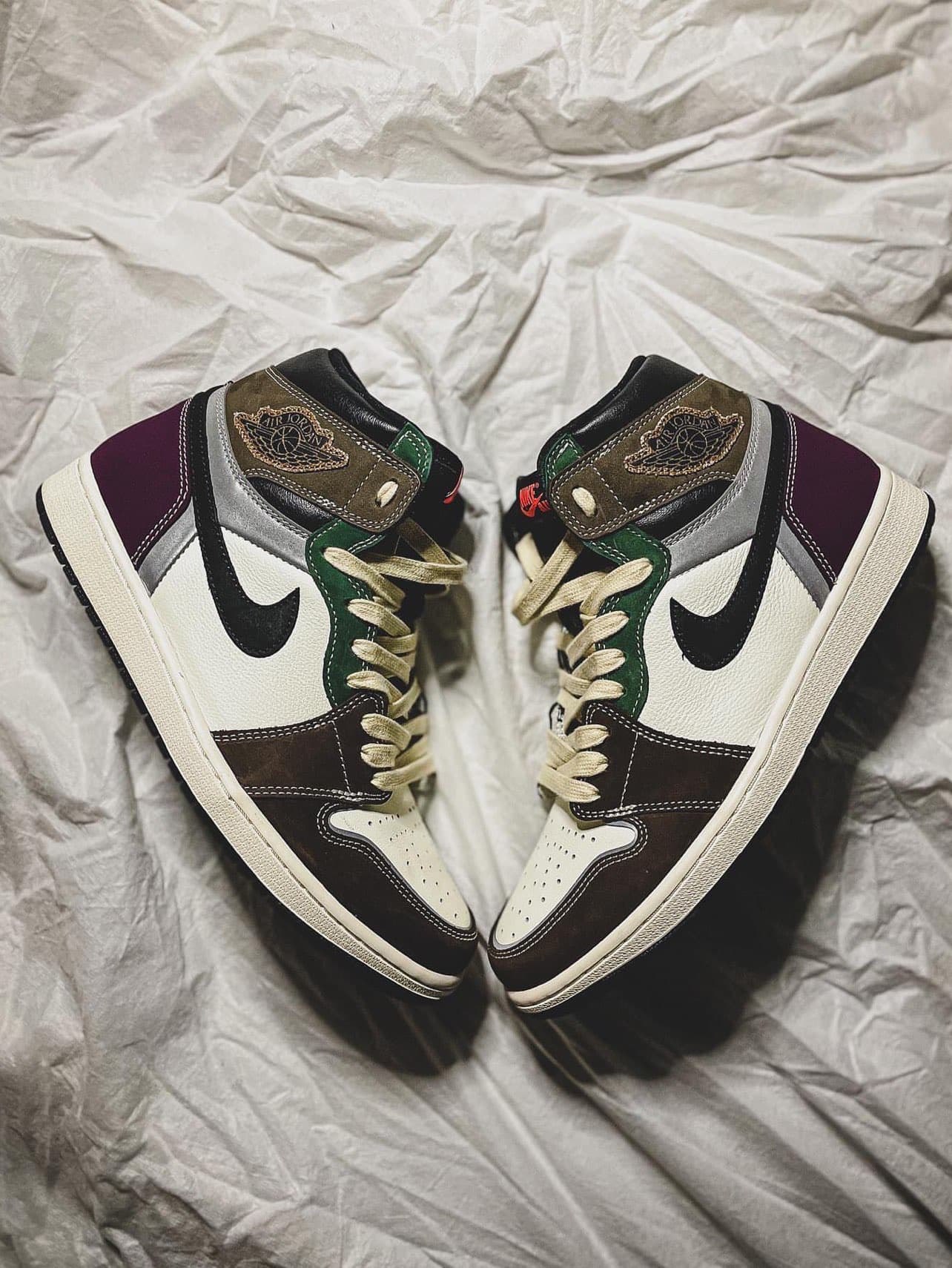 Jordan Air Jordan 1 retro high og "hand crafted" - фото покупателя Борис