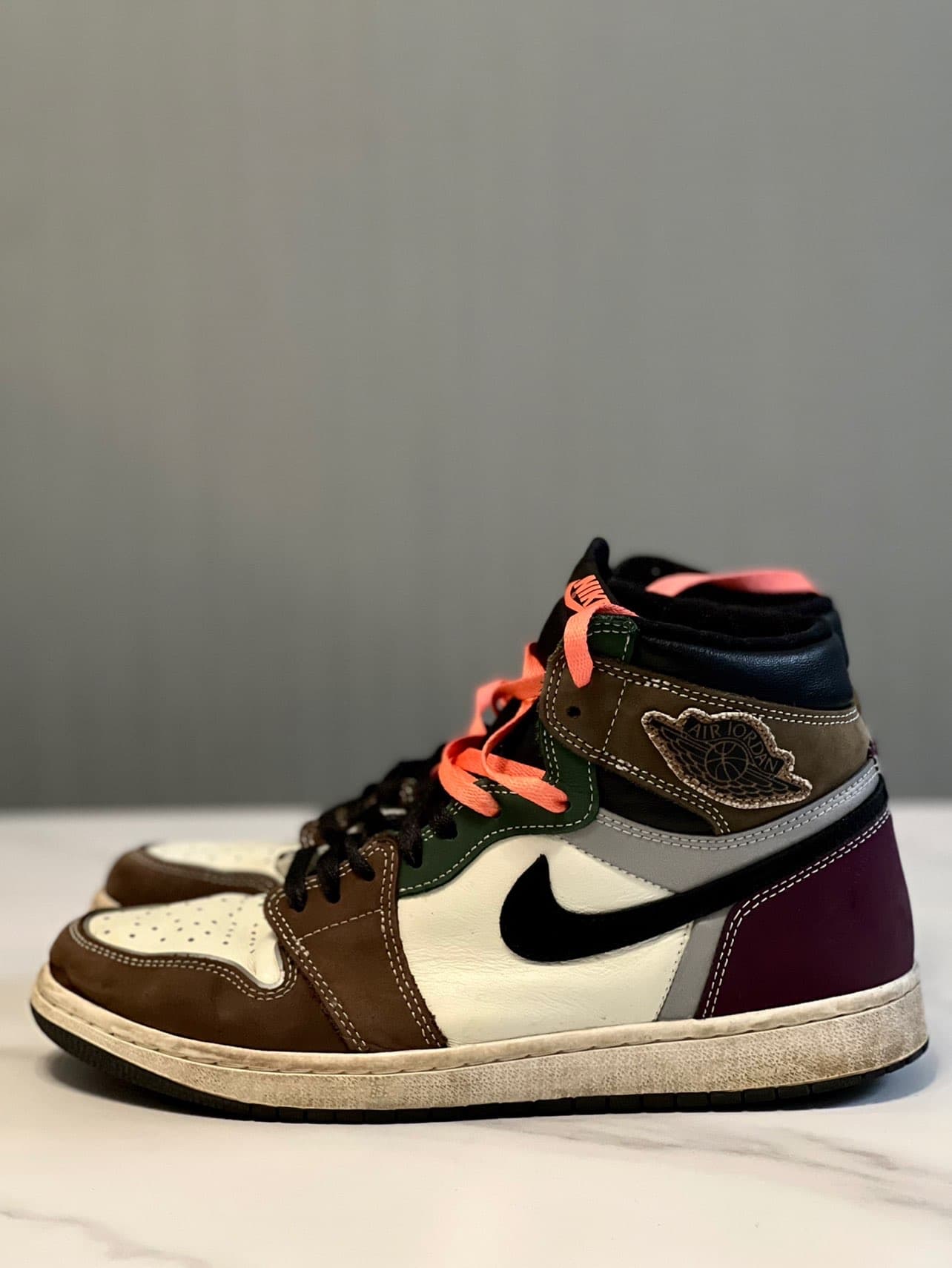 Jordan Air Jordan 1 retro high og "hand crafted" - фото покупателя Света