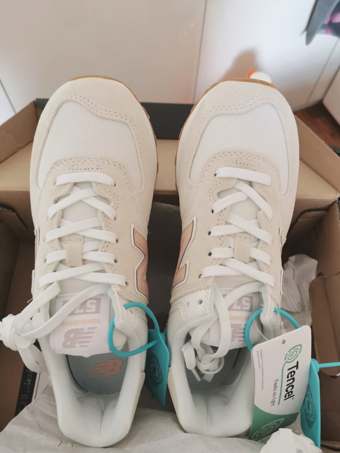 New Balance NB 574 (варианты полноты: B, D) - фото покупателя Алена