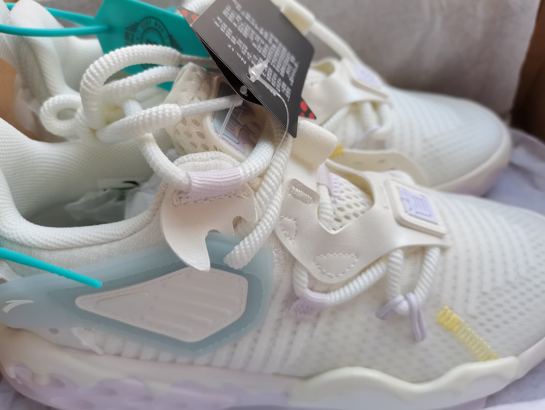 Anta Bastard Lifestyle Ivory White/purple/phantom Blue - фото покупателя Алина