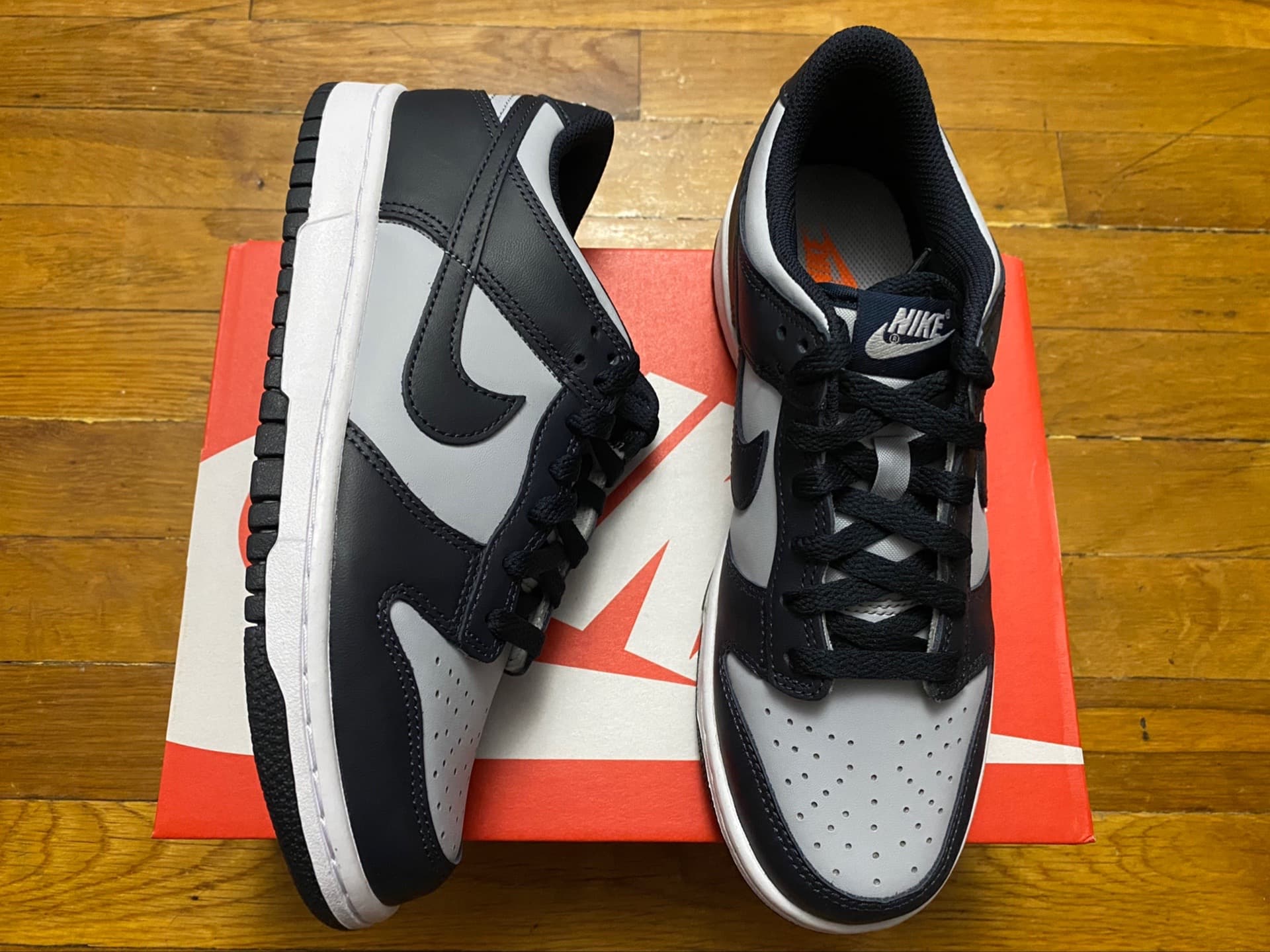 Nike Dunk Georgetown - фото покупателя Валя