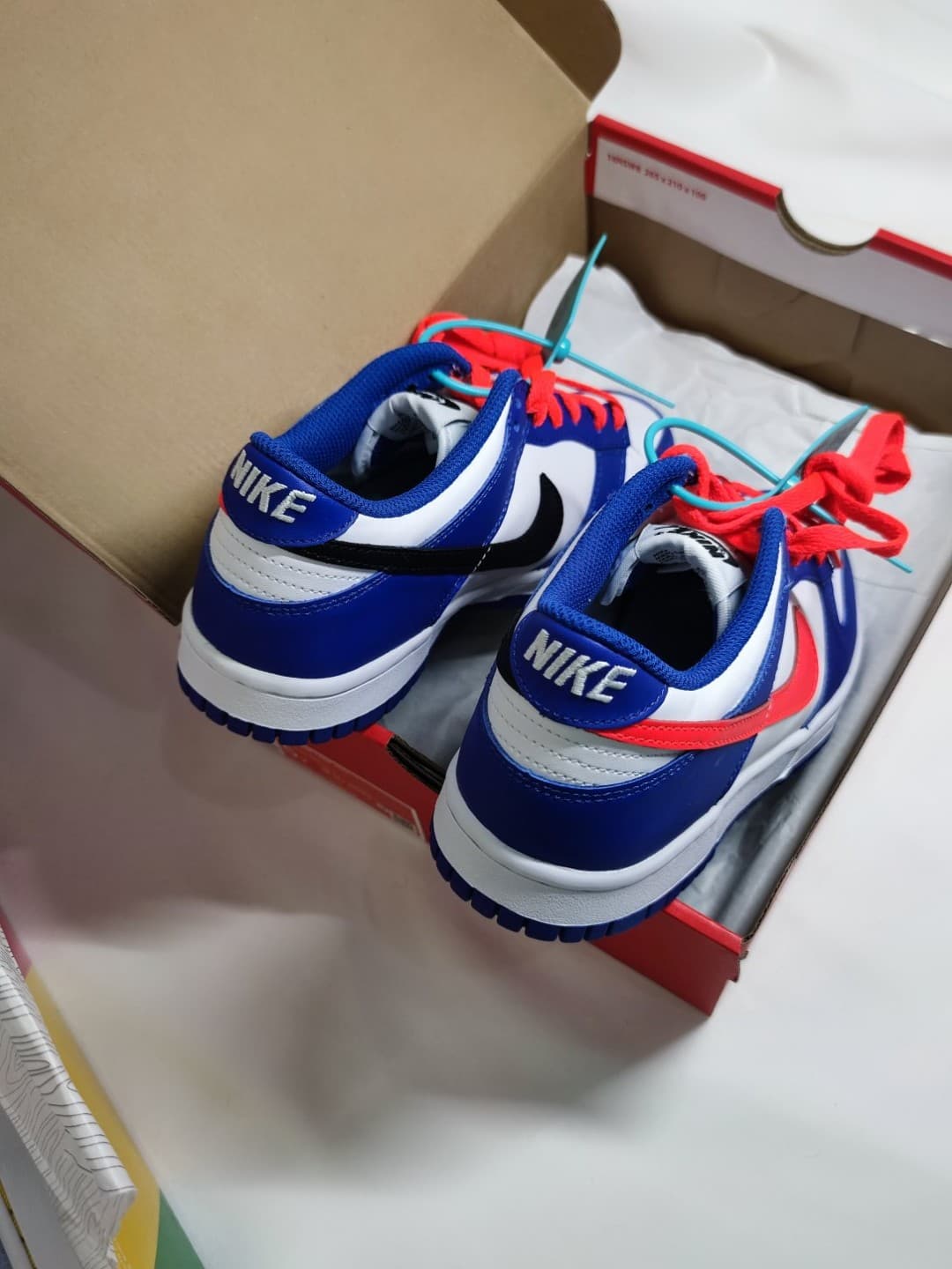 Nike Dunk Royal Red A - фото покупателя Роман