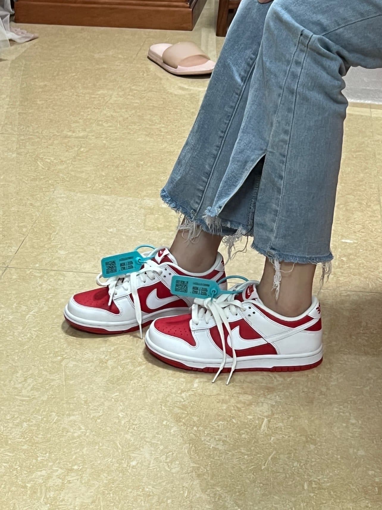 Nike Dunk University Red - photo of buyer Алена
