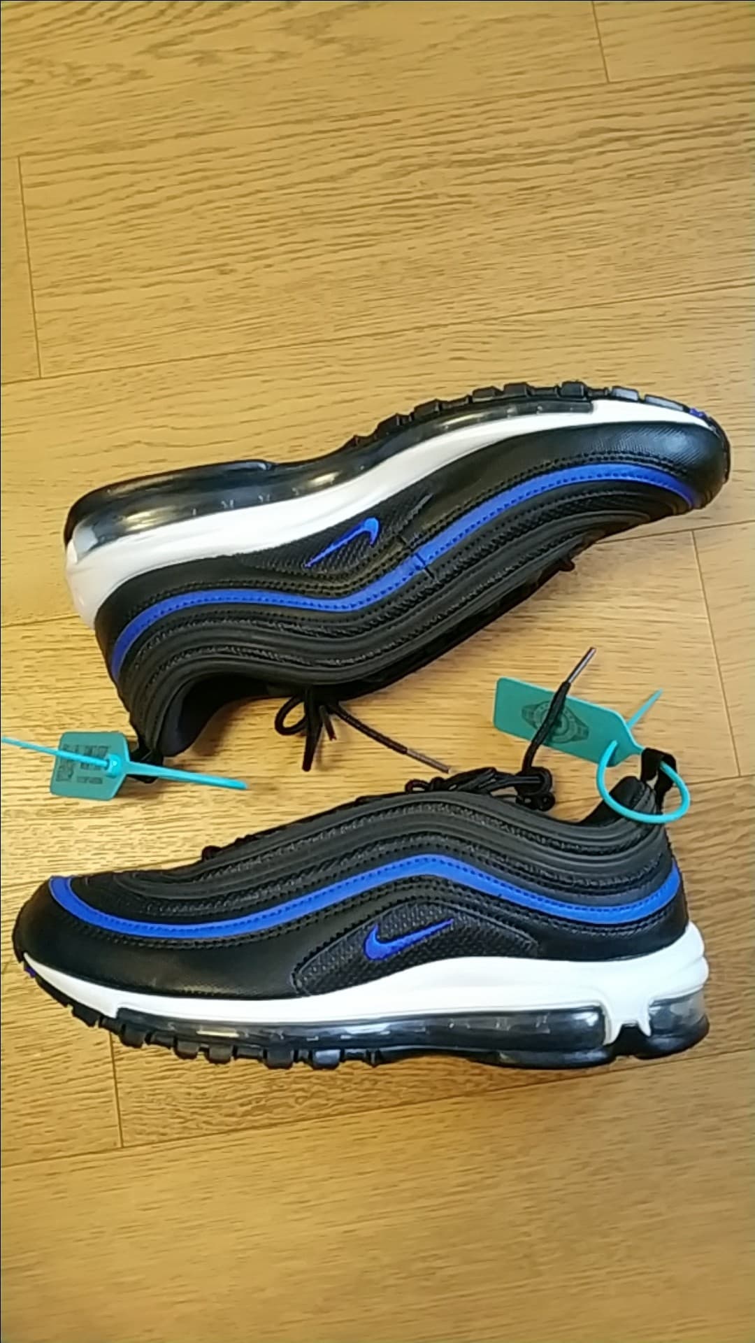 Nike Air Max 97 Black Racer Blue - photo of buyer Леонид