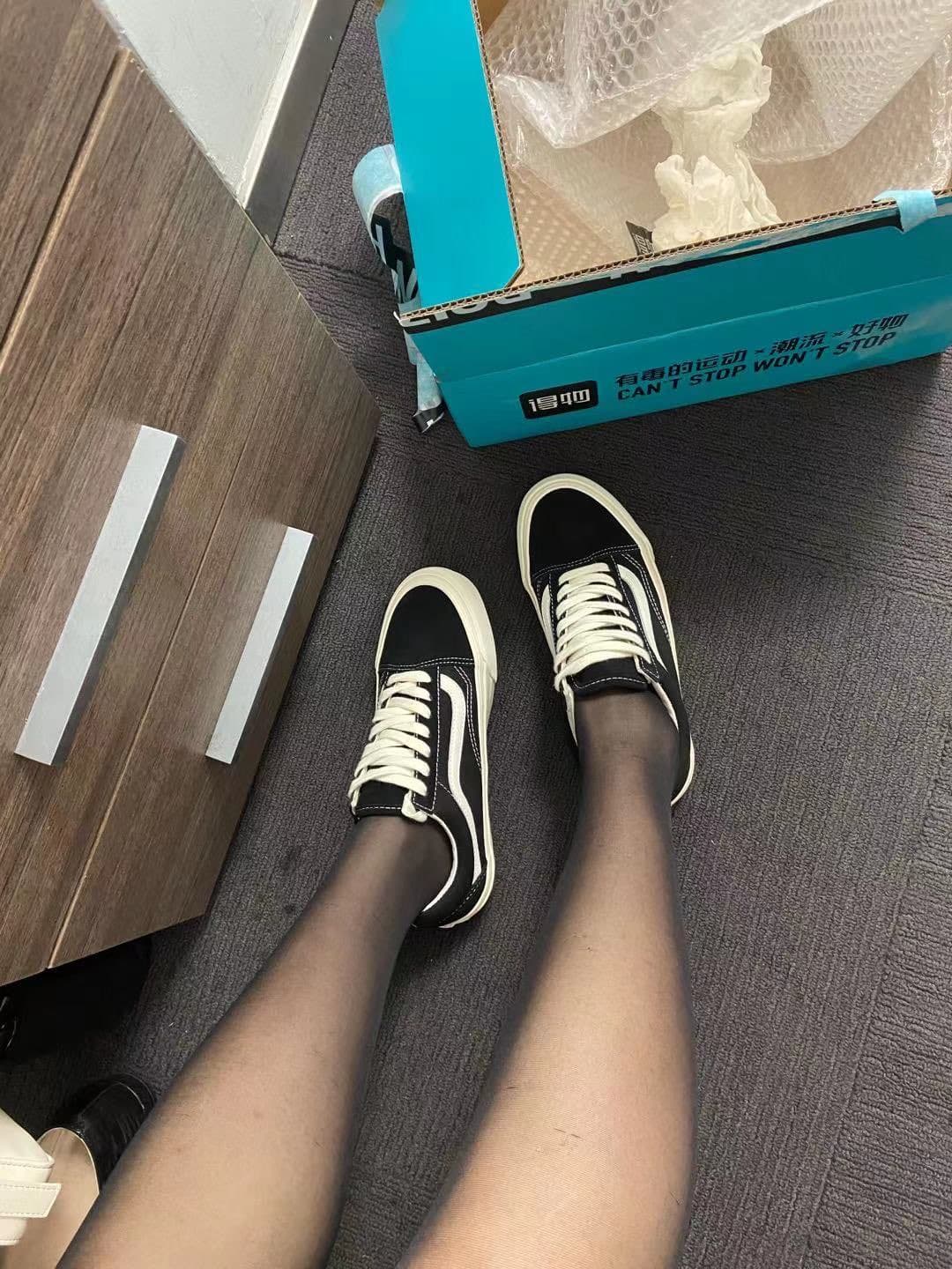Vans Old Skool LX Black Canvas - фото покупателя Юля