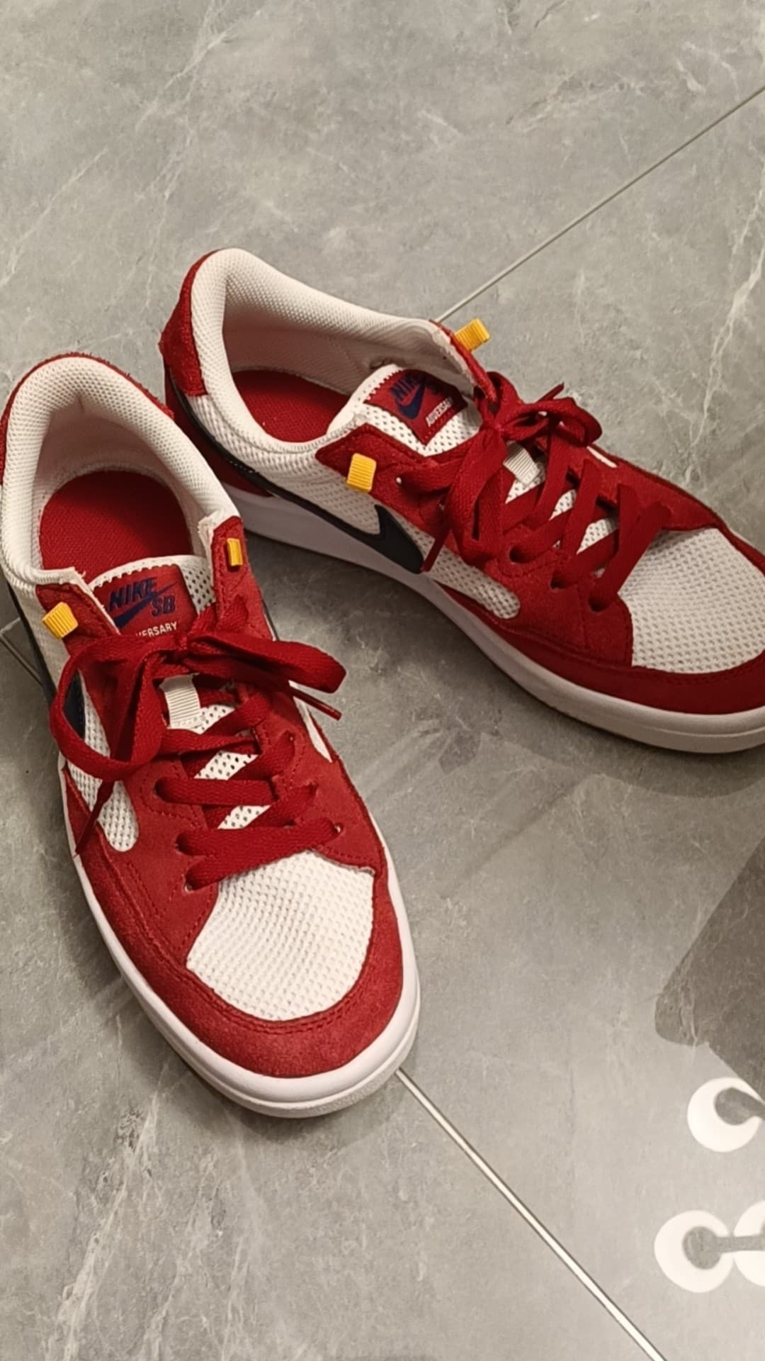 Nike Opposer SB White Pomegranate 2021 - фото покупателя Виктор